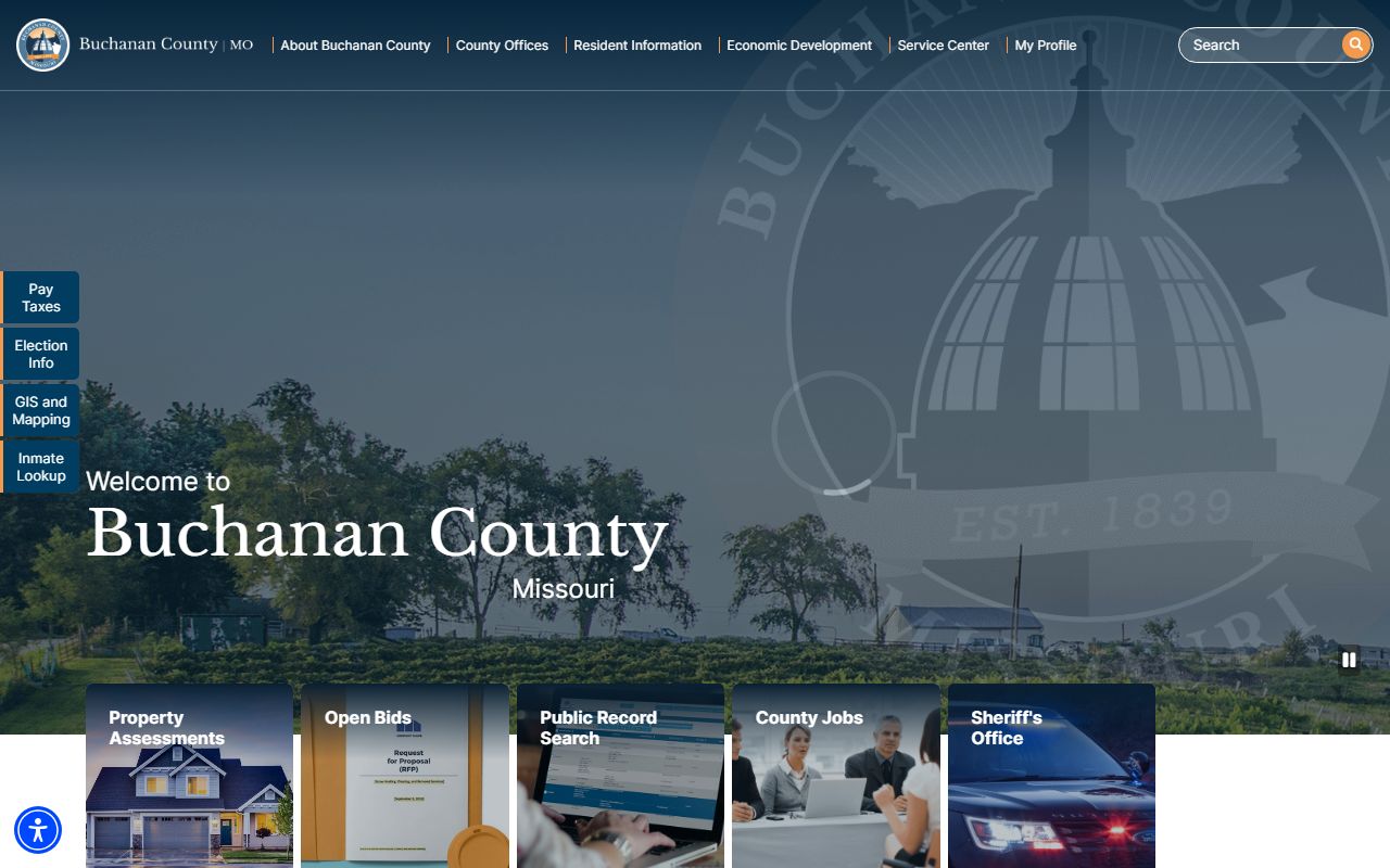 Buchanan County court records official county website